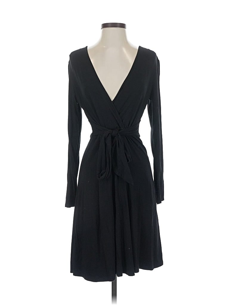 Pre-owned Cynthia Rowley Tjx Casual Dress In Black