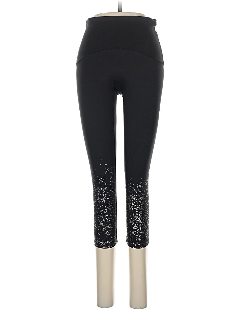 Pre-owned Spanx Active Pants In Black