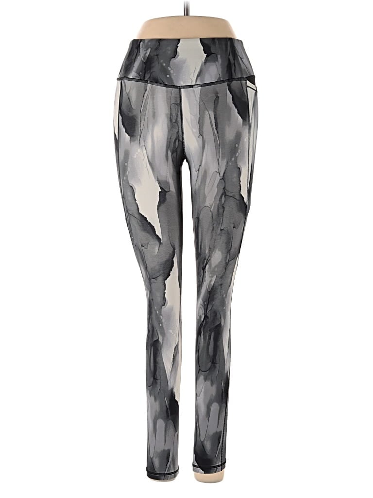 Pre-owned Calia By Carrie Underwood Active Pants In Silver