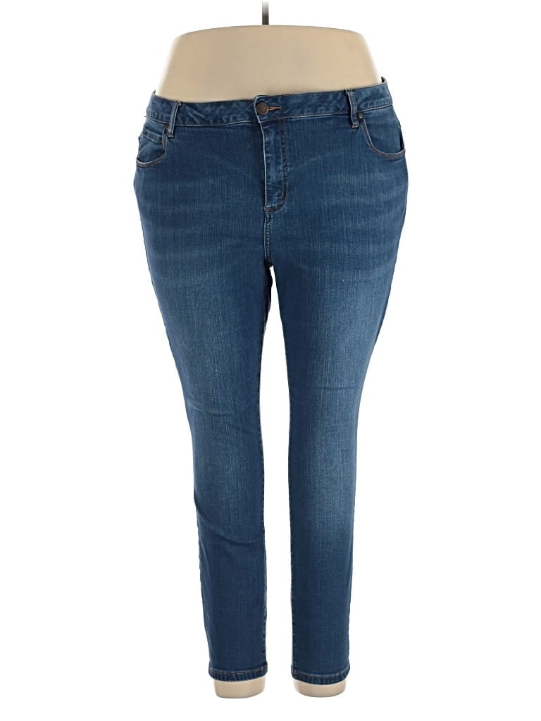 Pre-owned Tahari Jeans In Blue