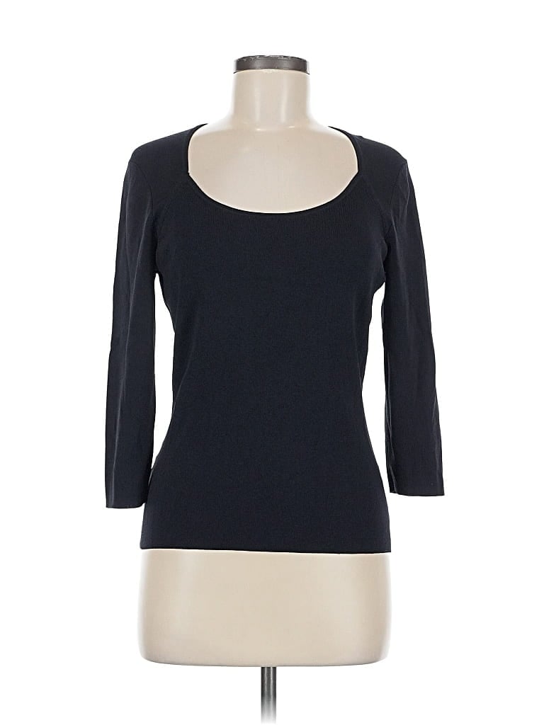 Pre-owned Ann Taylor Pullover Sweater In Black