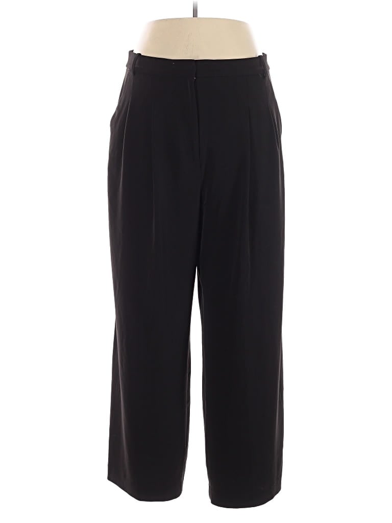 Pre-owned H&m Dress Pants In Black