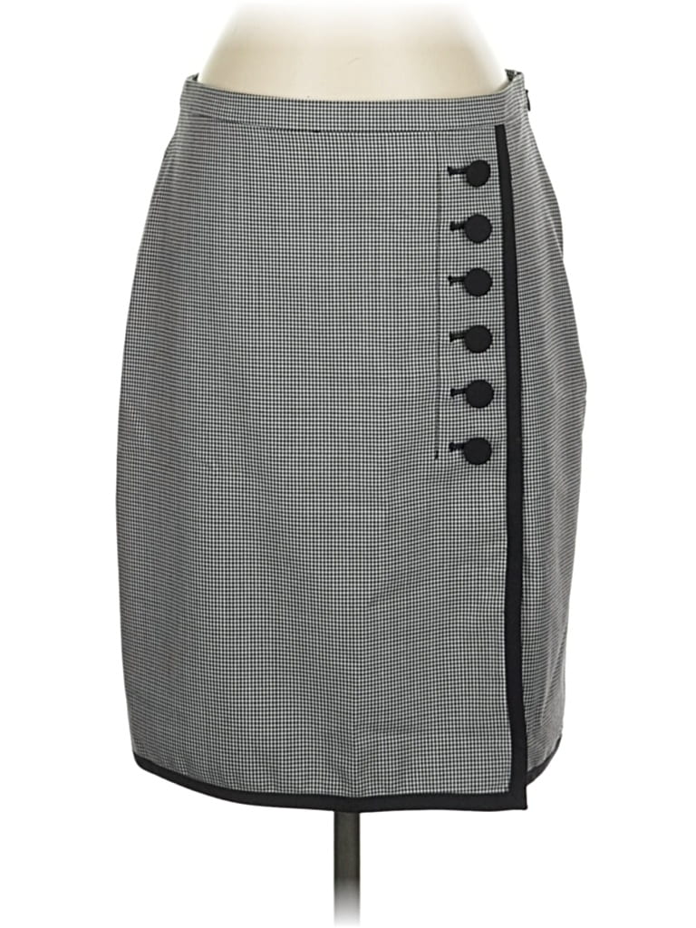 Pre-owned Club Monaco Formal Skirt In Gray