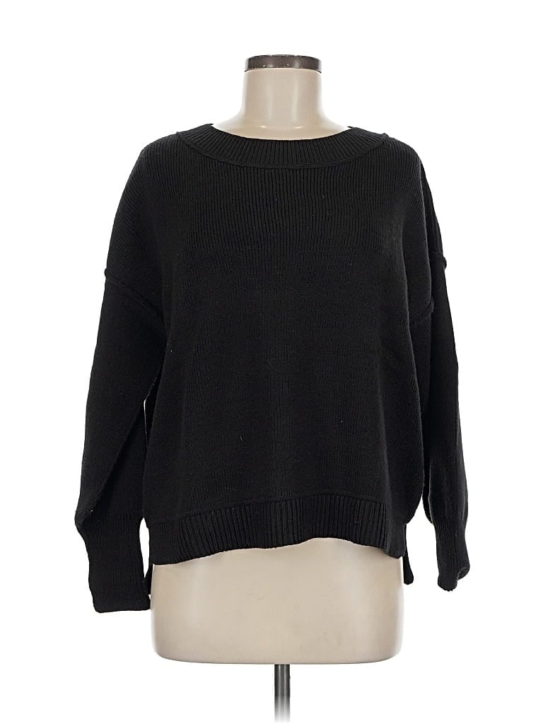 Pre-owned Sonoma Goods For Life Pullover Sweater In Black