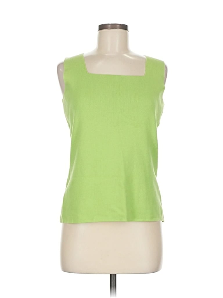 Pre-owned Designers Originals Sleeveless T-shirt In Green