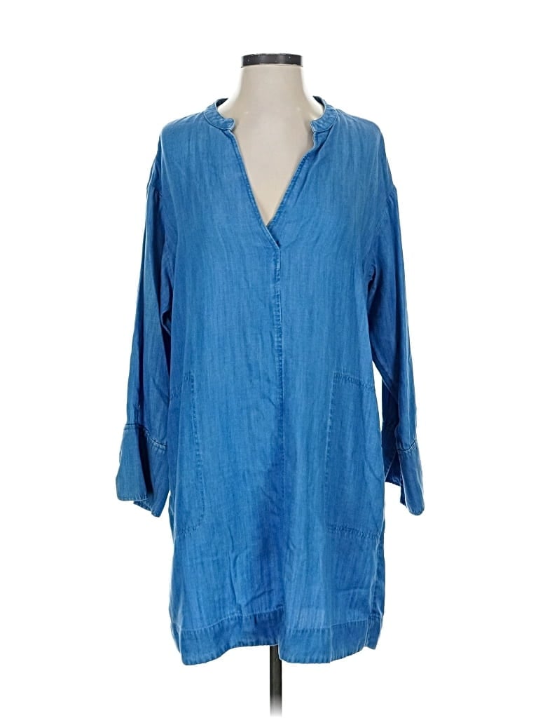 Pre-owned Lou & Grey Casual Dress In Blue