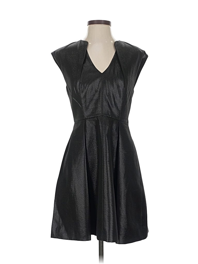 Pre-owned Halston Heritage Cocktail Dress In Black