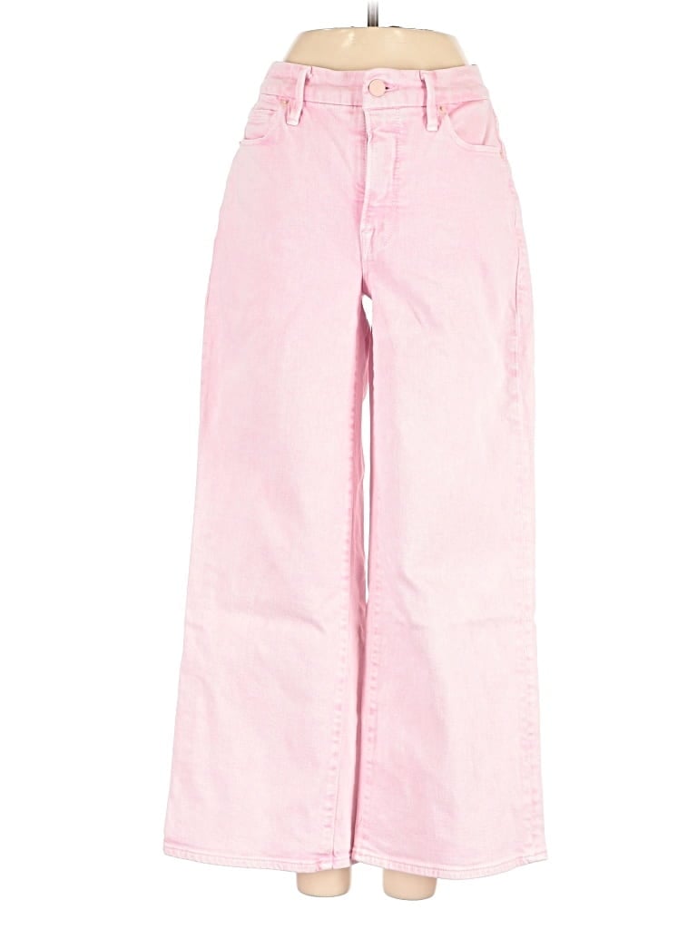 Pre-owned Good American Jeans In Pink