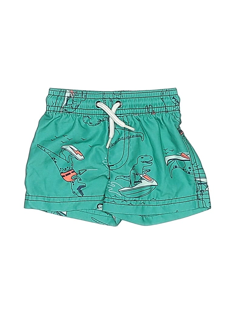 Pre-owned Carter's Babies' Board Shorts In Blue