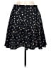 wren 100% Silk Polka Dots Black Silk Skirt Size M - photo 1