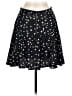 wren 100% Silk Polka Dots Black Silk Skirt Size M - photo 2