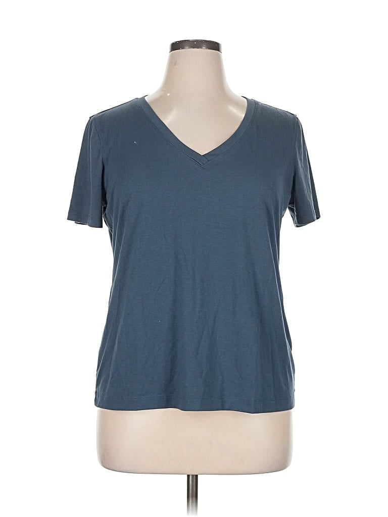 Pre-owned Jockey Short Sleeve T-shirt In Blue
