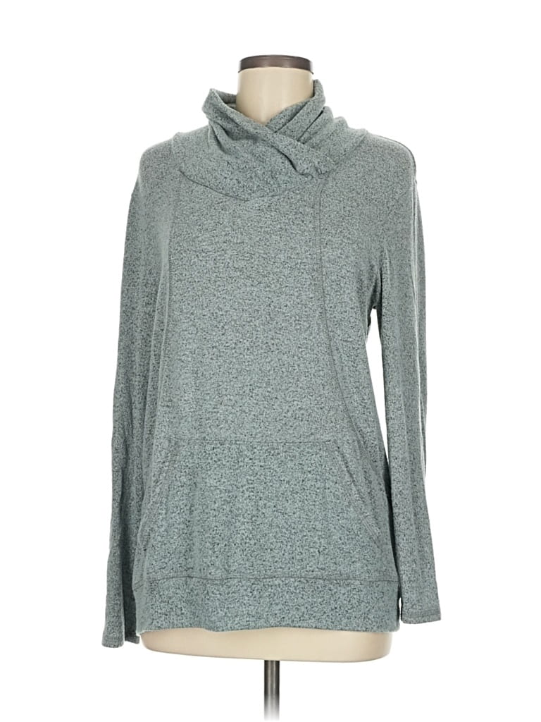 Pre-owned Loveappella Turtleneck Sweater In Gray