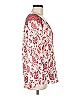 BeachLunchLounge 100% Viscose Red Long Sleeve Blouse Size M - photo 4