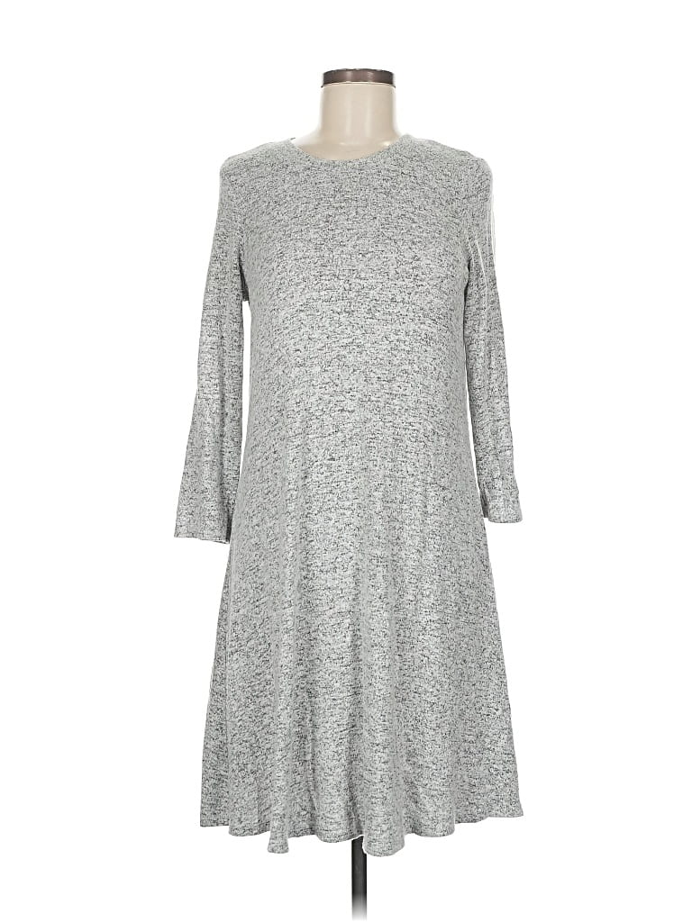 Pre-owned Fortune + Ivy Casual Dress In Gray
