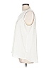 Apt. 9 100% Polyester Ivory Sleeveless Blouse Size L - photo 5
