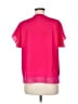 DKNY 100% Polyester Pink Short Sleeve Blouse Size M - photo 2