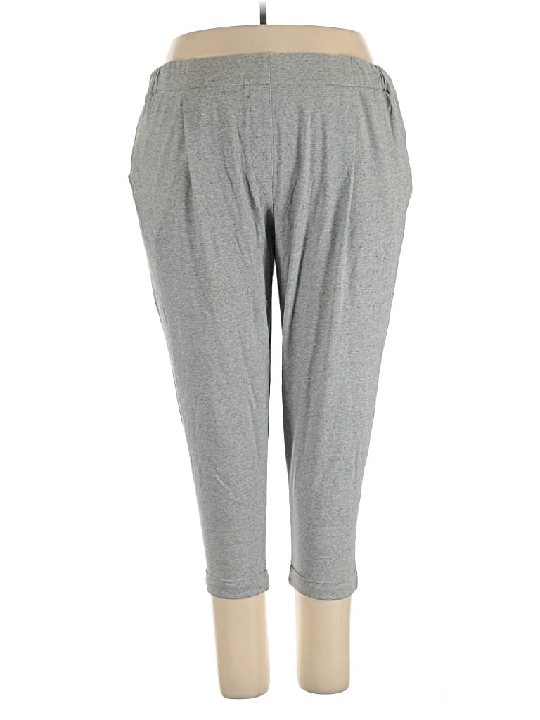 Pre-owned Eileen Fisher Casual Pants In Gray