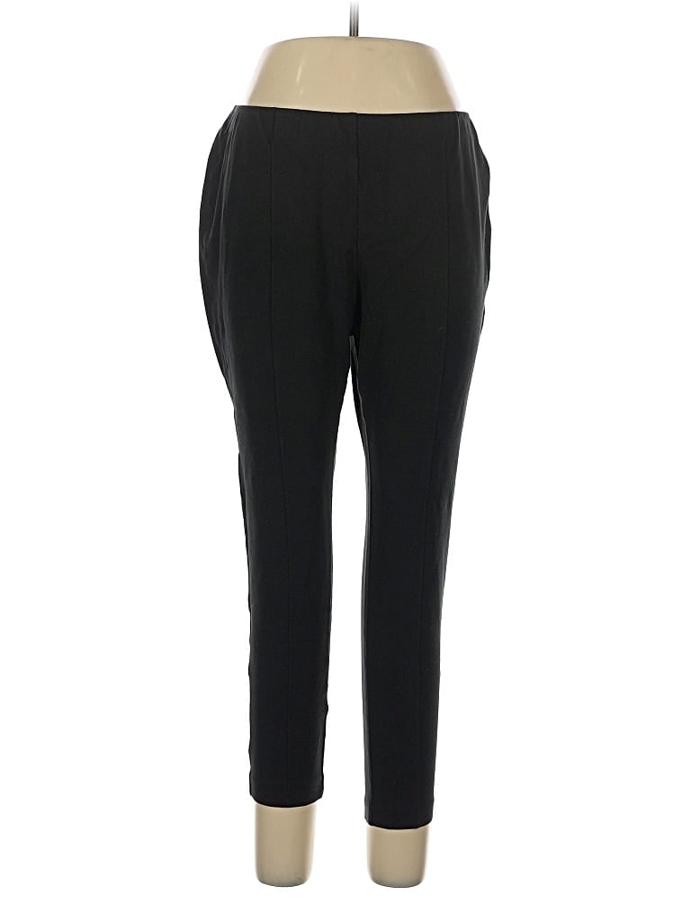Pre-owned Jjill Casual Pants In Black