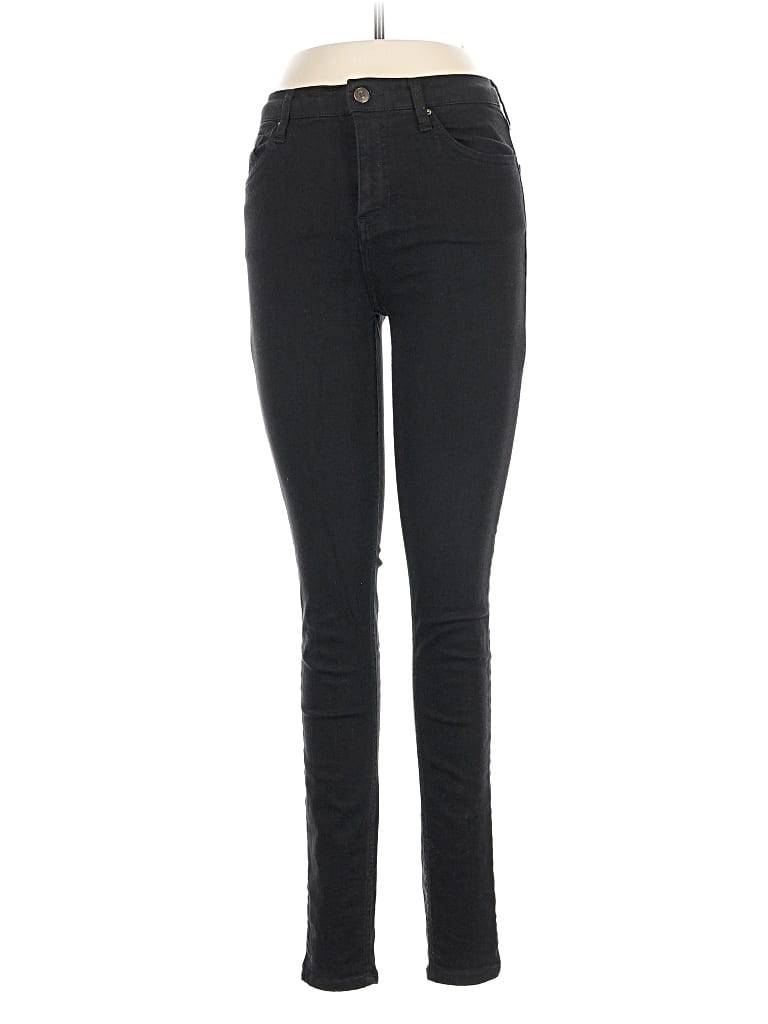 Pre-owned Topshop Jeans In Black