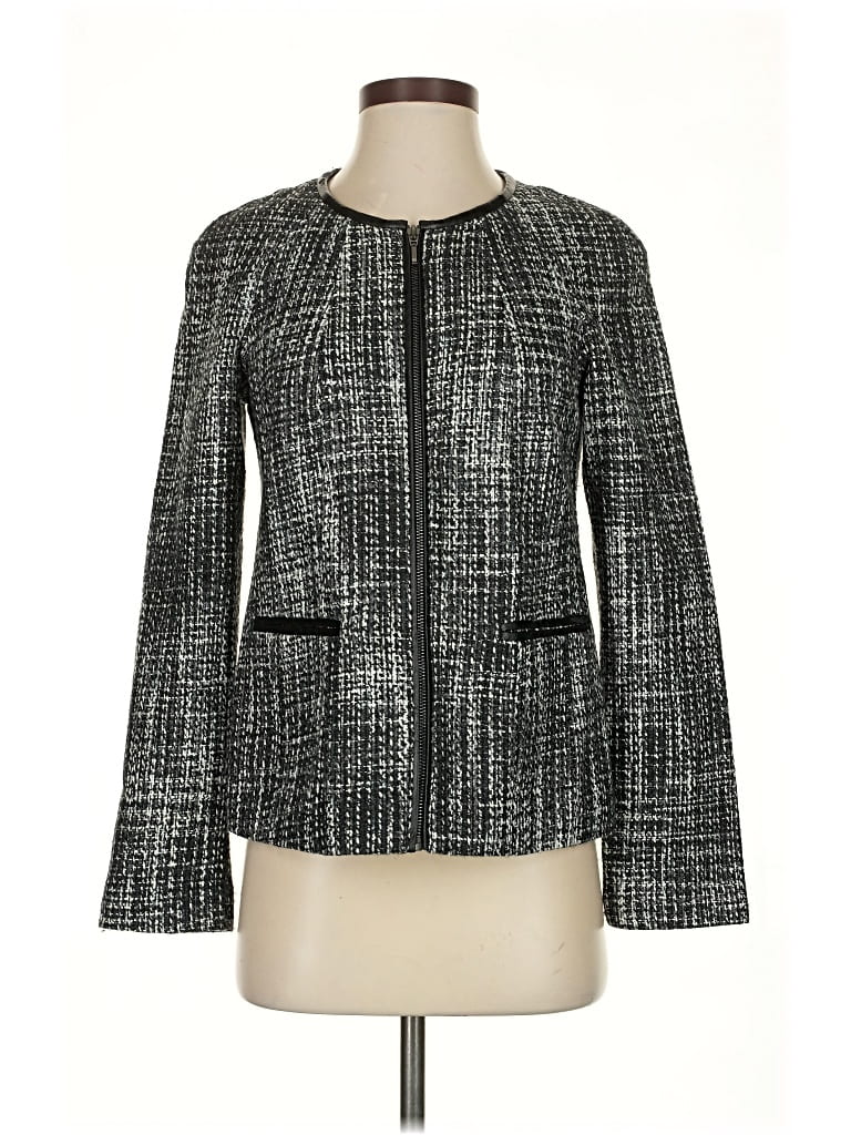 Pre-owned Amber Sun Jacket In Gray