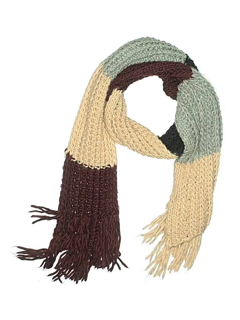 Pre-owned Timberland Scarf In Burgundy