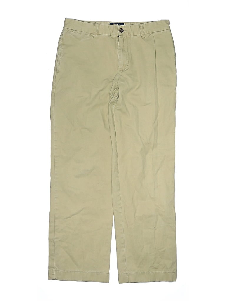 Pre-owned Polo By Ralph Lauren Kids' Khaki Pant In Brown
