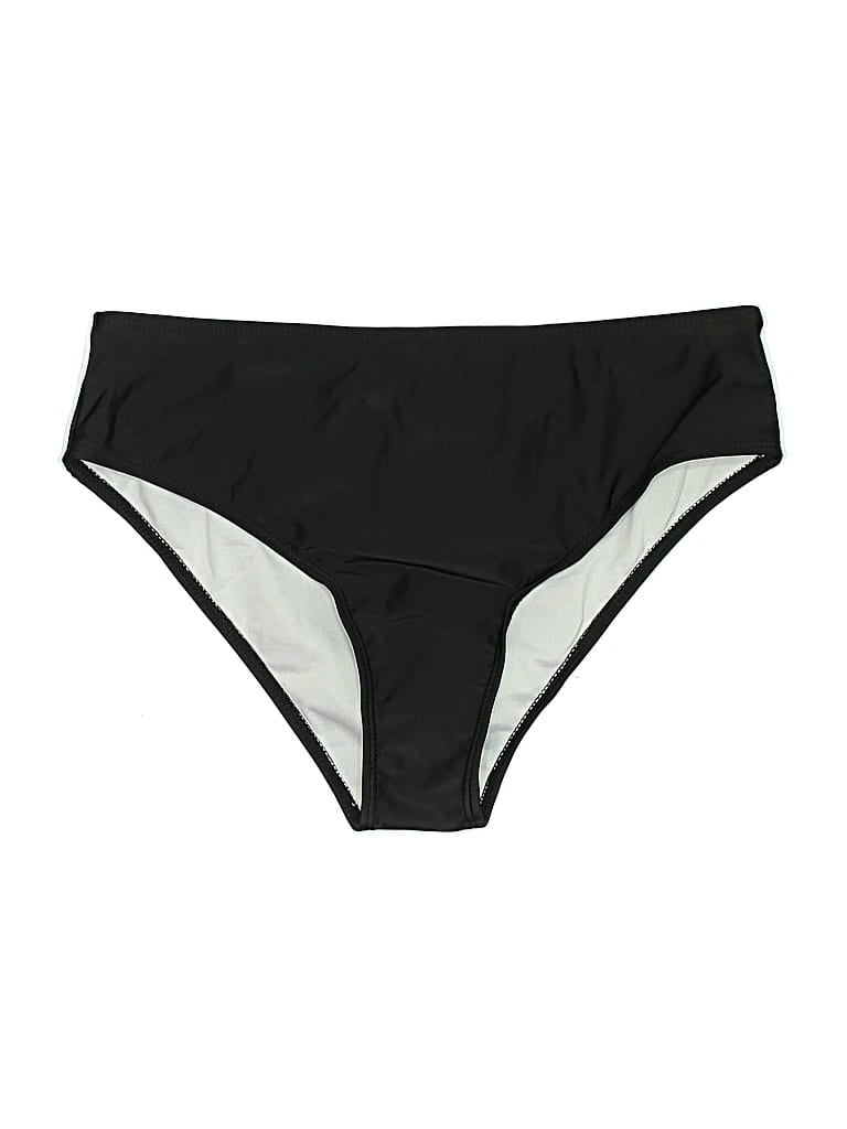 Pre-owned Unbranded Swimsuit Bottoms In Black