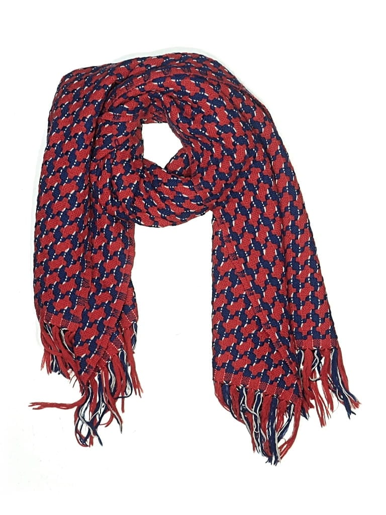 Pre-owned Unbranded Scarf In Red
