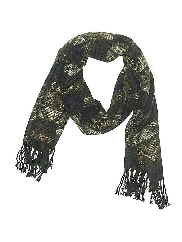 Pre-owned Unbranded Scarf In Brown