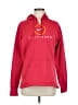 Nike 100% Polyester Red Pullover Hoodie Size M - photo 1