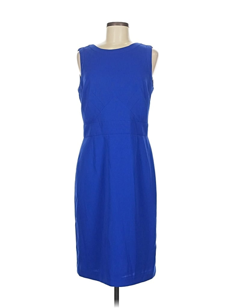 Pre-owned Br Standard Cocktail Dress In Blue