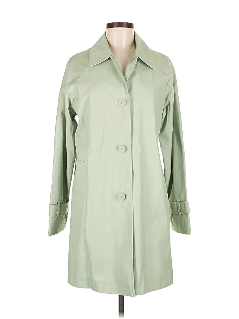 Pre-owned Via Spiga Trenchcoat In Green