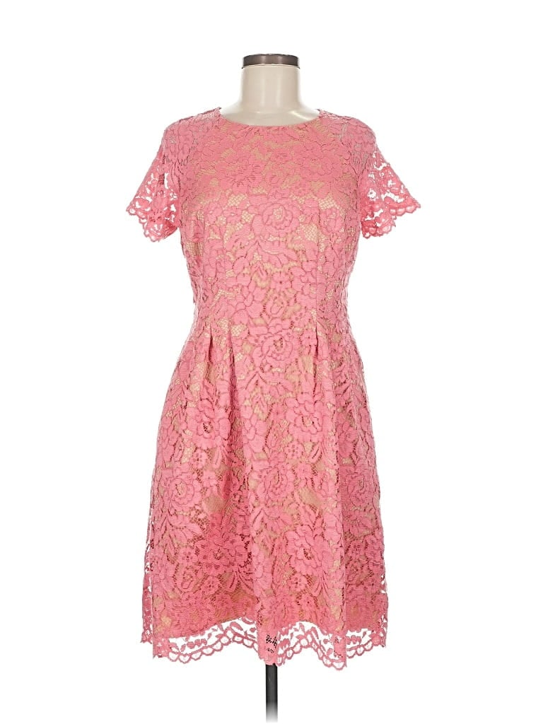 Pre-owned Vince Camuto Cocktail Dress In Pink