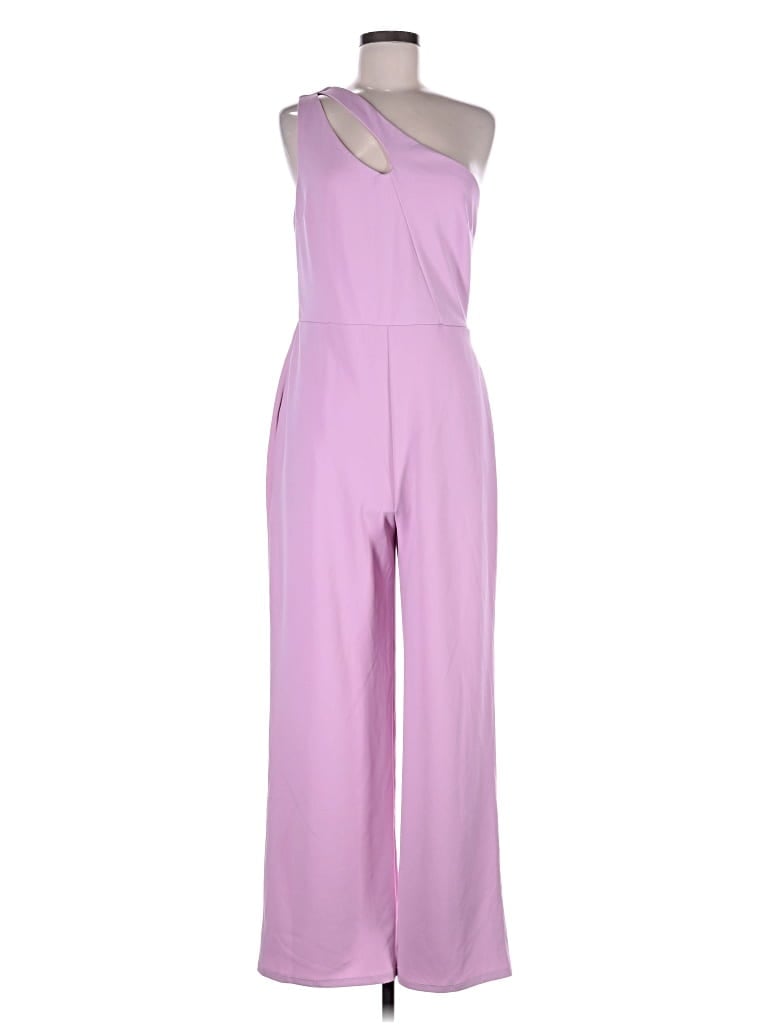 Pre-owned Crystal Sky Jumpsuit In Purple