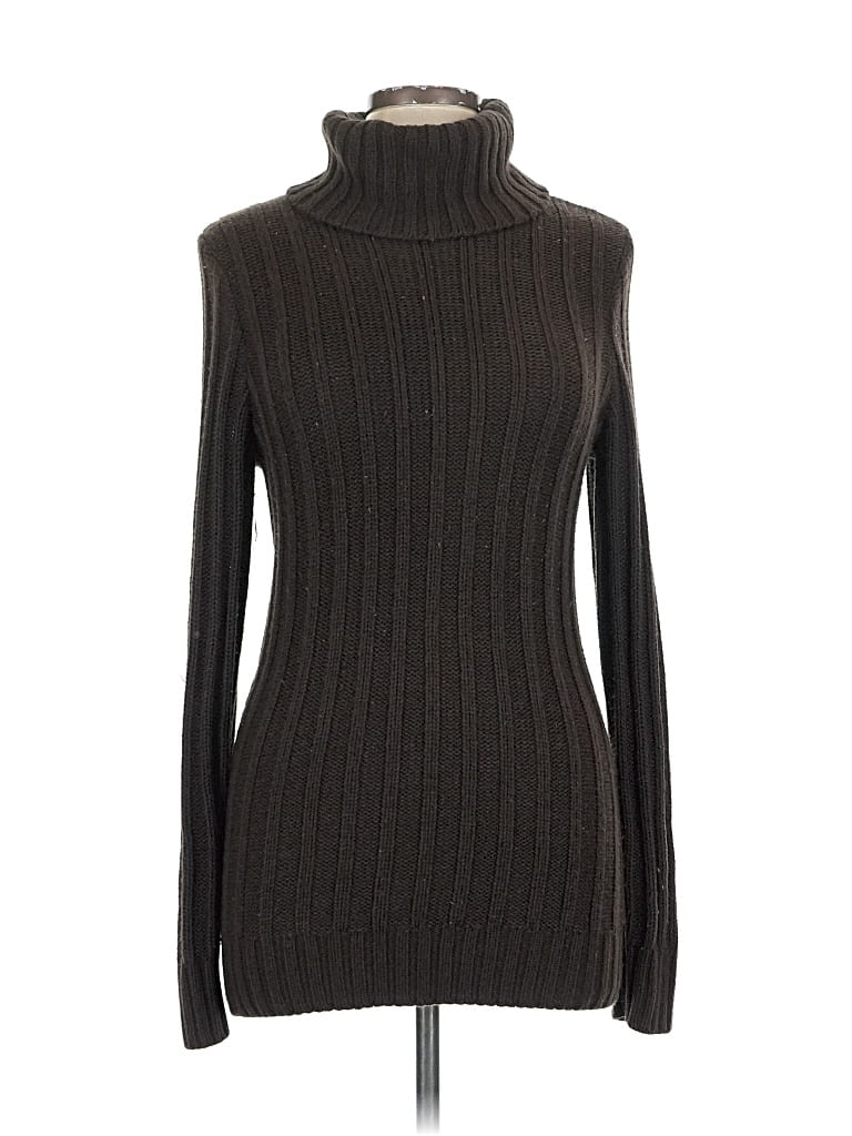 Pre-owned The Limited Turtleneck Sweater In Brown