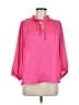 Vince Camuto 100% Polyester Pink 3/4 Sleeve Blouse Size M - photo 1