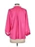 Vince Camuto 100% Polyester Pink 3/4 Sleeve Blouse Size M - photo 2