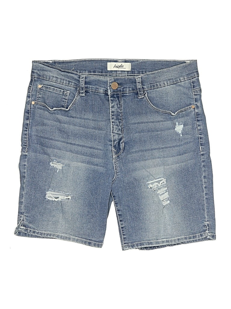 Pre-owned Angels Denim Shorts In Blue
