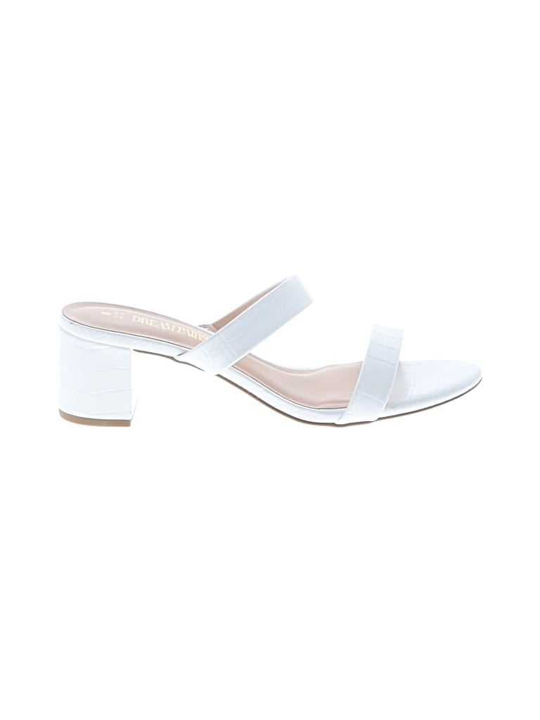 Pre-owned Dream Pairs Sandals In White