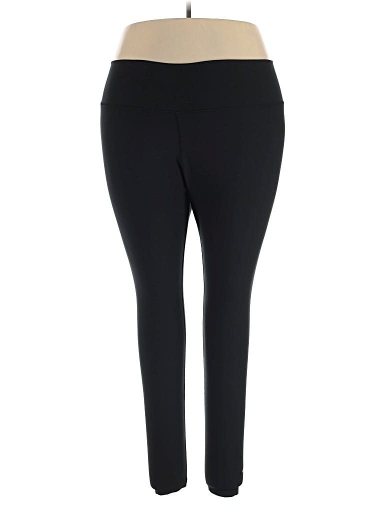 Pre-owned Nike Active Pants In Black