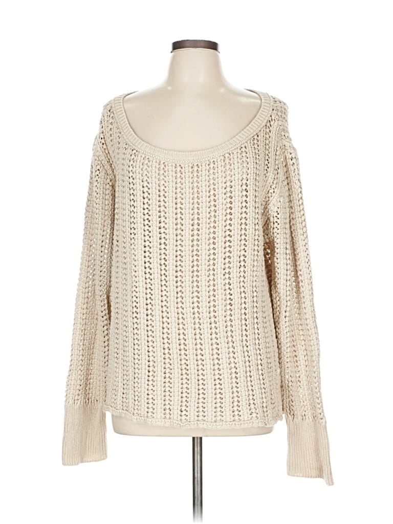 Pre-owned Calypso St Barth Pullover Sweater In White