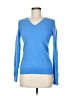 Tahari 100% Cashmere Blue Cashmere Pullover Sweater Size M - photo 1