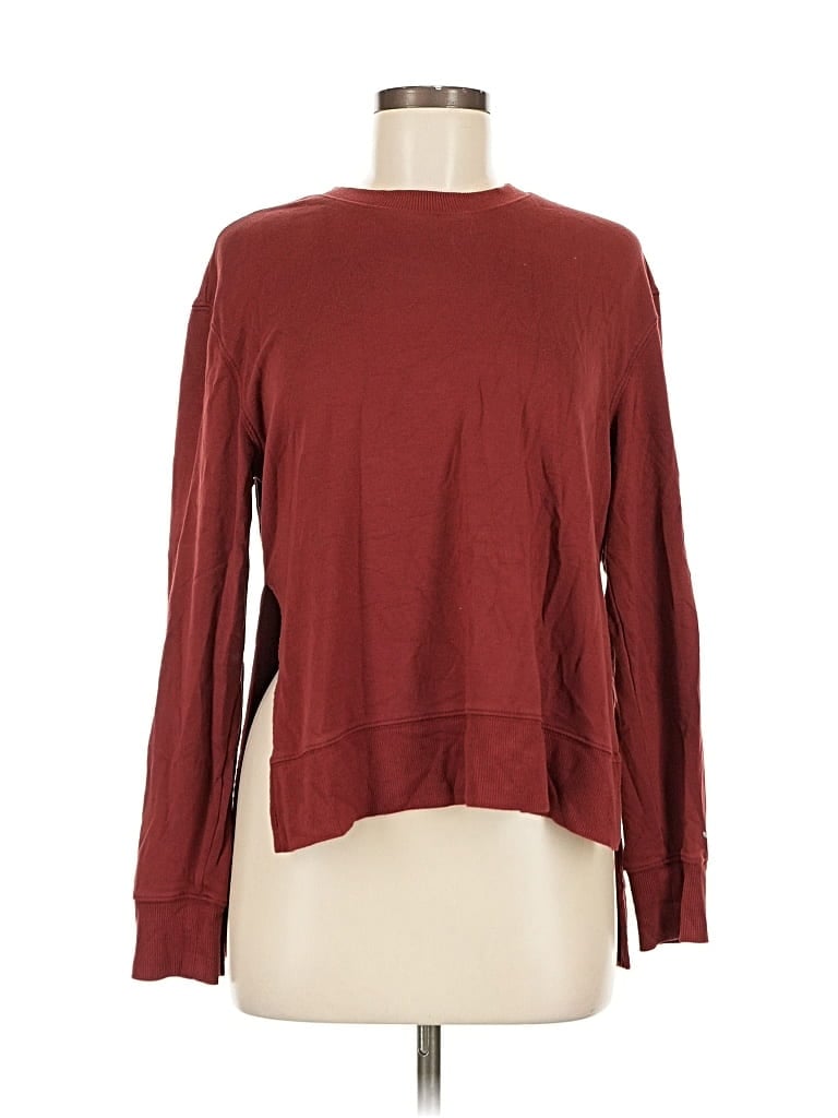 Pre-owned Joylab Pullover Sweater In Burgundy