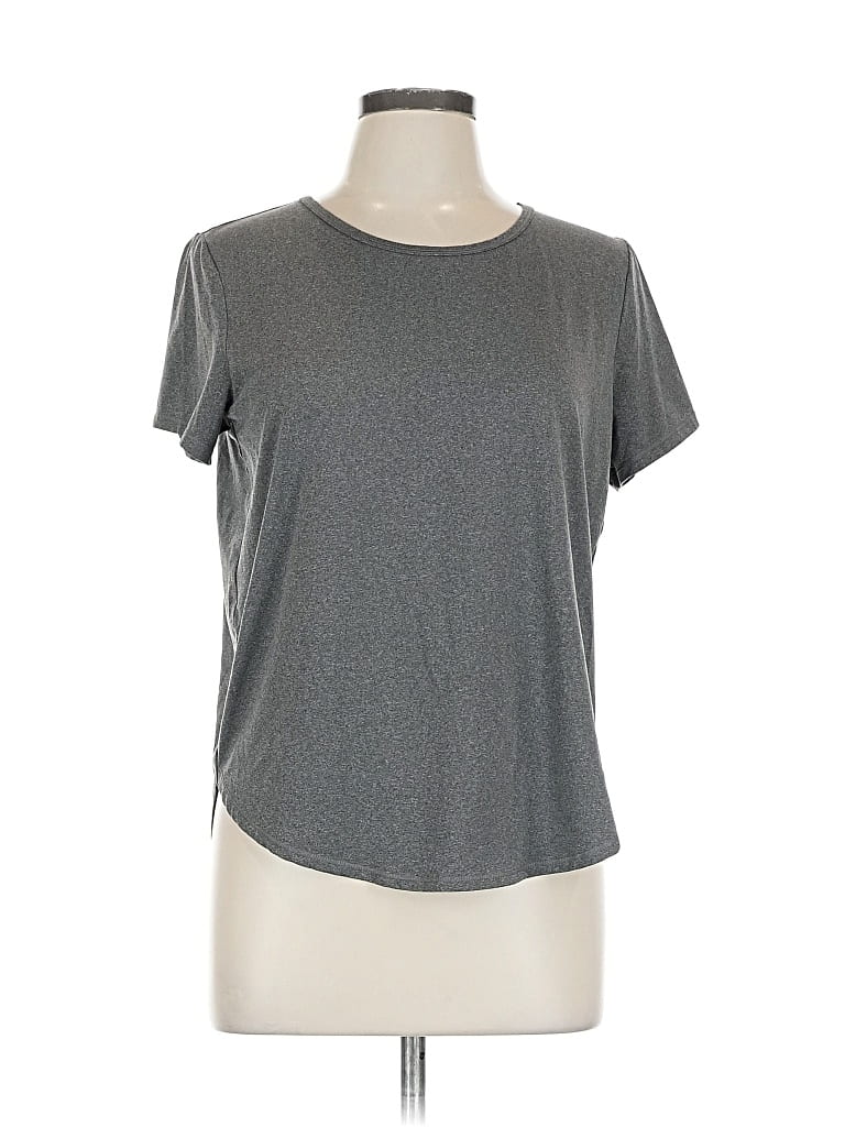 Pre-owned All In Motion Short Sleeve T-shirt In Gray