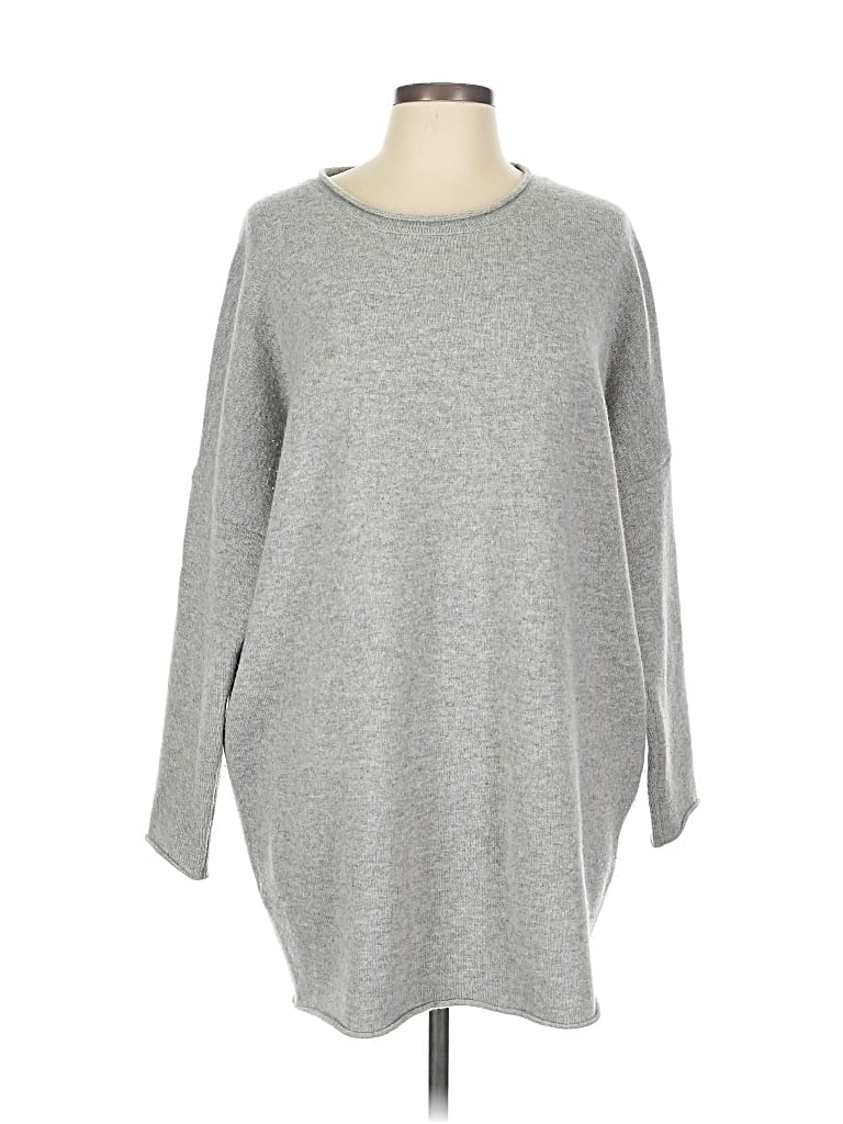 Pre-owned Pauw Wool Pullover Sweater In Silver