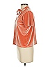 Madewell Orange Short Sleeve Blouse Size S - photo 5