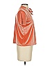 Madewell Orange Short Sleeve Blouse Size S - photo 4