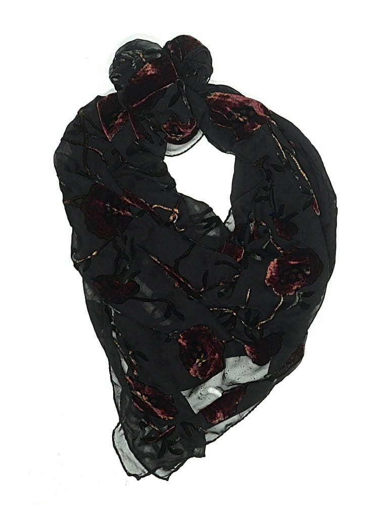 Pre-owned Unbranded Scarf In Black