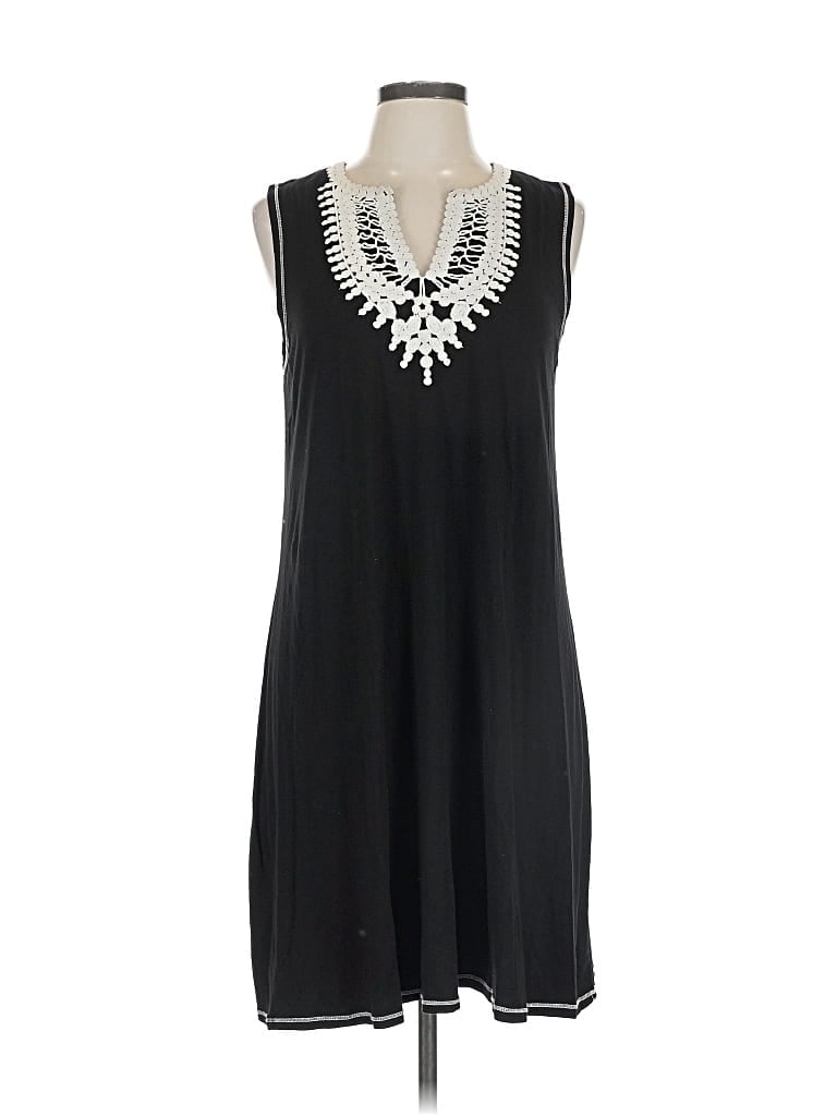 Pre-owned Philosophy Republic Clothing Casual Dress In Black